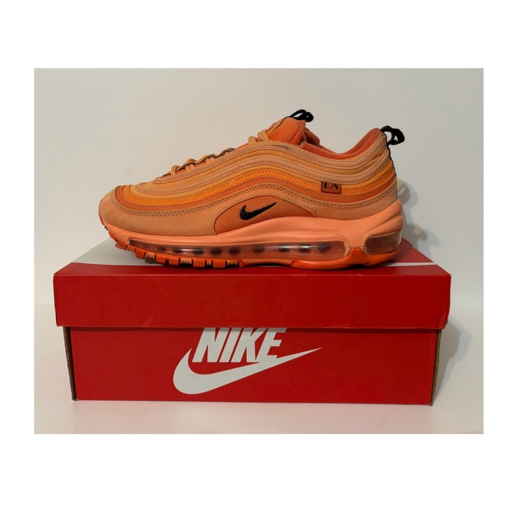 Nike Air Max 97 City Special LA Orange Shoes DH0148-800 Size 6Y (Youth)